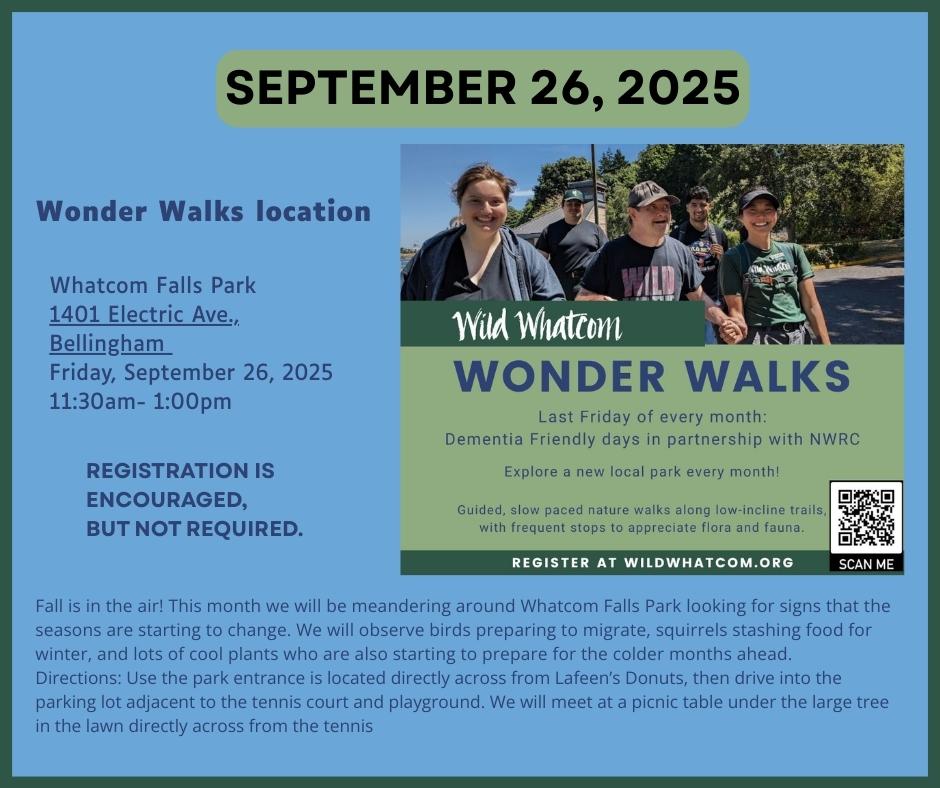 Wild Whatcom Wonder Walks